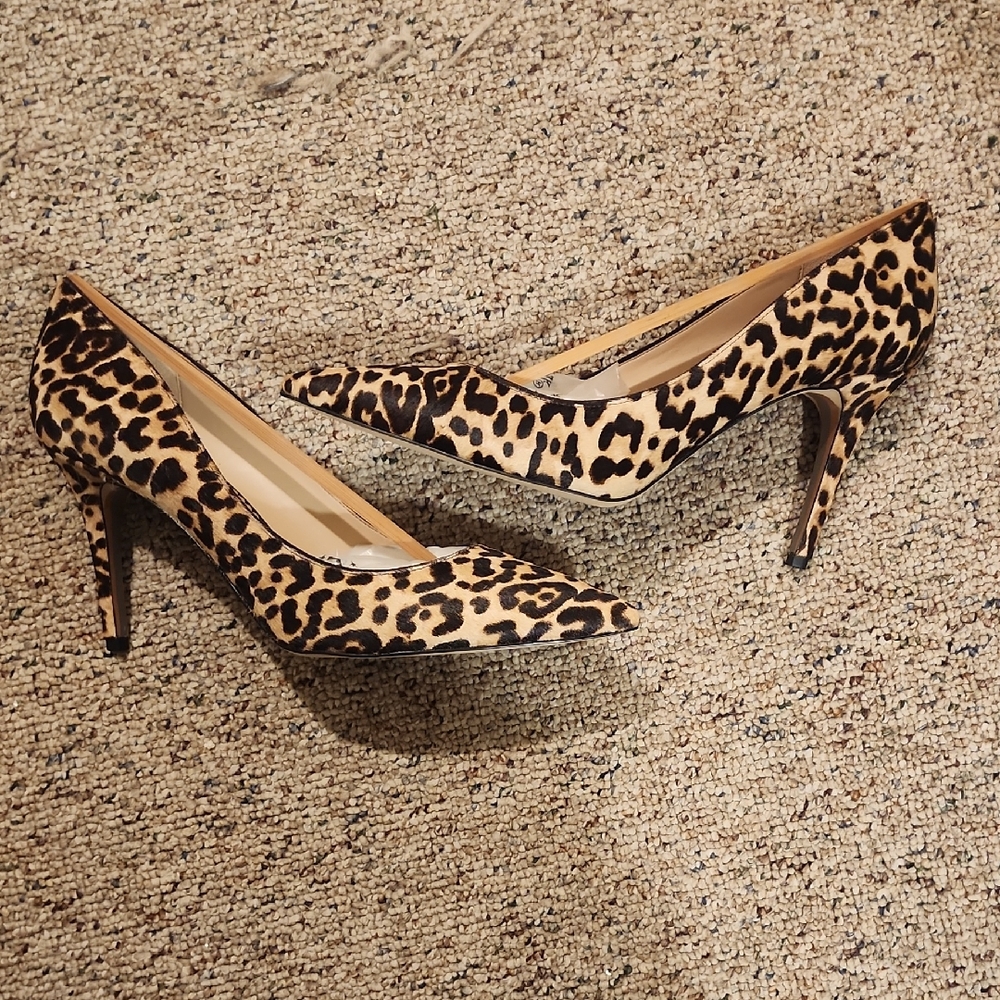 Sam Edelman Leopard Print Heels